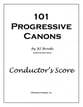 101 Progressive Canons C Instruments band method book cover